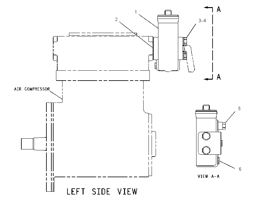 GOVERNOR GP-AIR COMPRESSOR 1122406 CAT