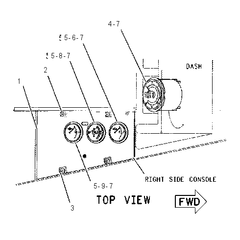 GAUGE GP-CLUSTER 1173594 CAT