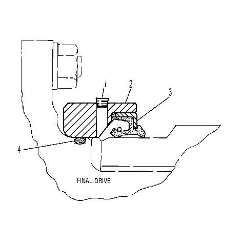 SEAL GP-FINAL DRIVE 5T7238 CAT
