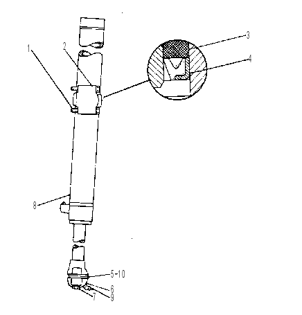 CYLINDER & MTG GP-BLADE LIFT 8W2876 CAT