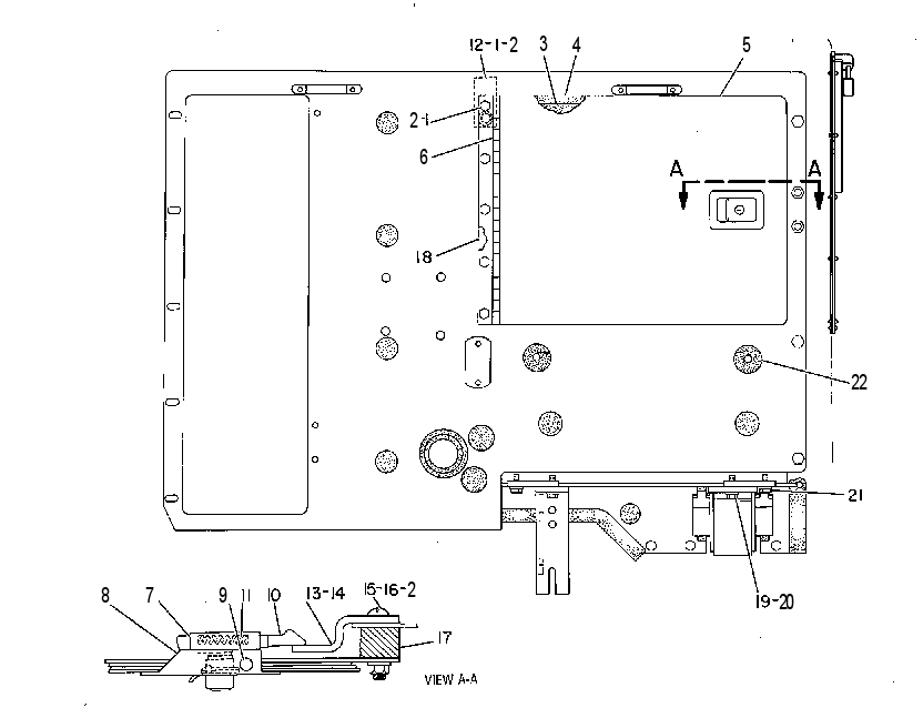 Дверь смотровая 2G4630 CAT