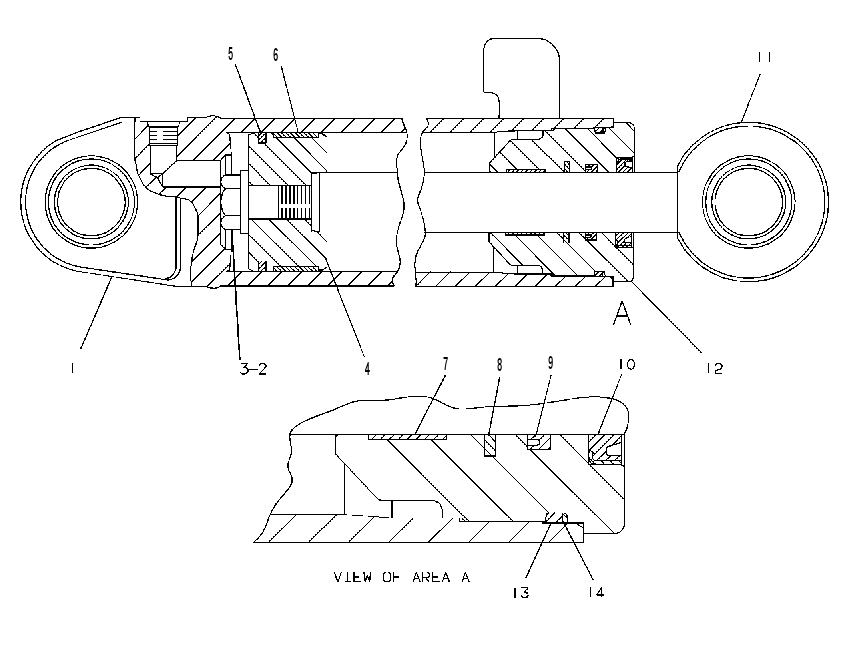 CYLINDER GP-BLADE TIP 9T3198 CAT