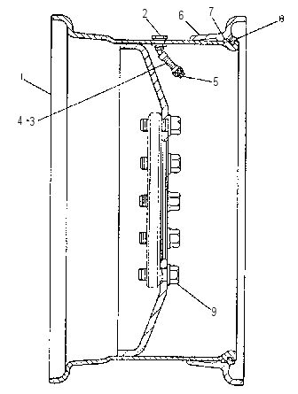 Колесо 5T8236 CAT