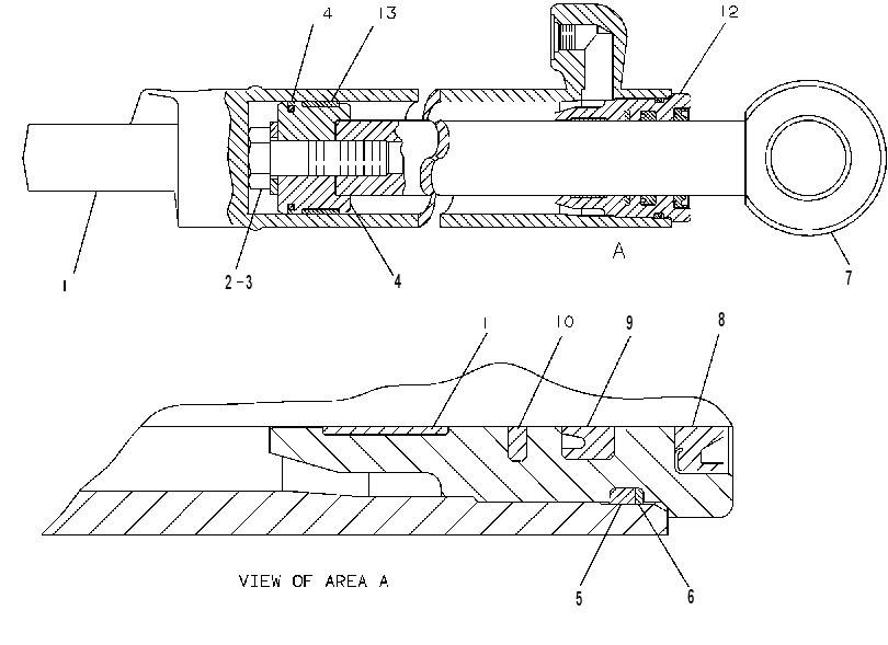 CYLINDER GP-ARTICULATION 9T2447 CAT