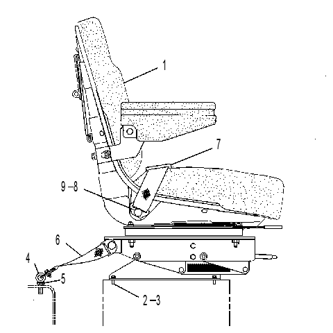 SEAT GP-STATIC 8X2353 CAT