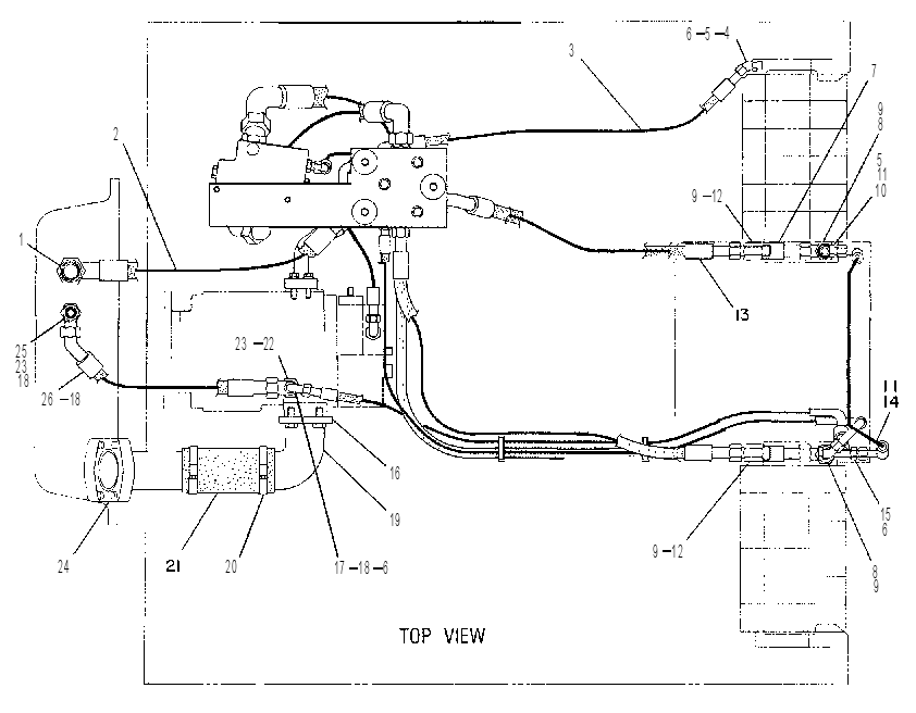 Трубопроводы насоса 8W2287 CAT