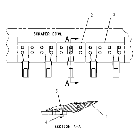 TOOTH GP-SCRAPER 9J1070 CAT