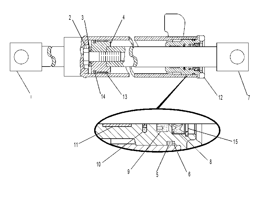CYLINDER GP-SIDESHIFT 1052094 CAT