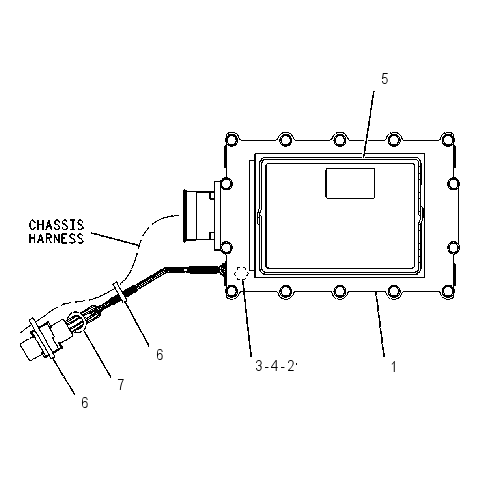 CONTROL & MTG GP-TRANSMISSION 6G9625 CAT
