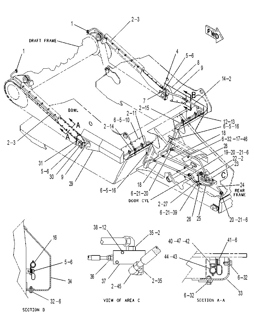 LINES GP-EJECTOR 2T3532 CAT