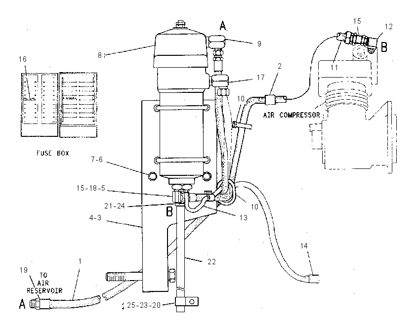 Осушитель воздуха 8W1961 CAT