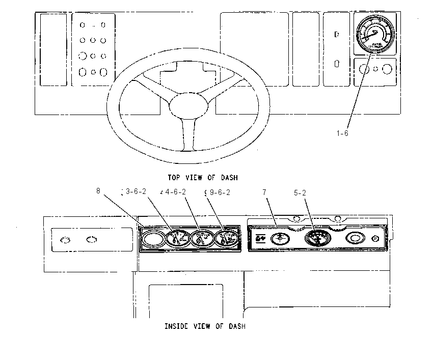 GAUGE GP-CLUSTER 1269553 CAT