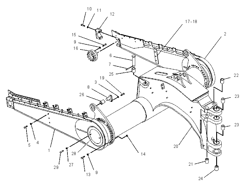 FRAME GP-DRAFT 2T3922 CAT