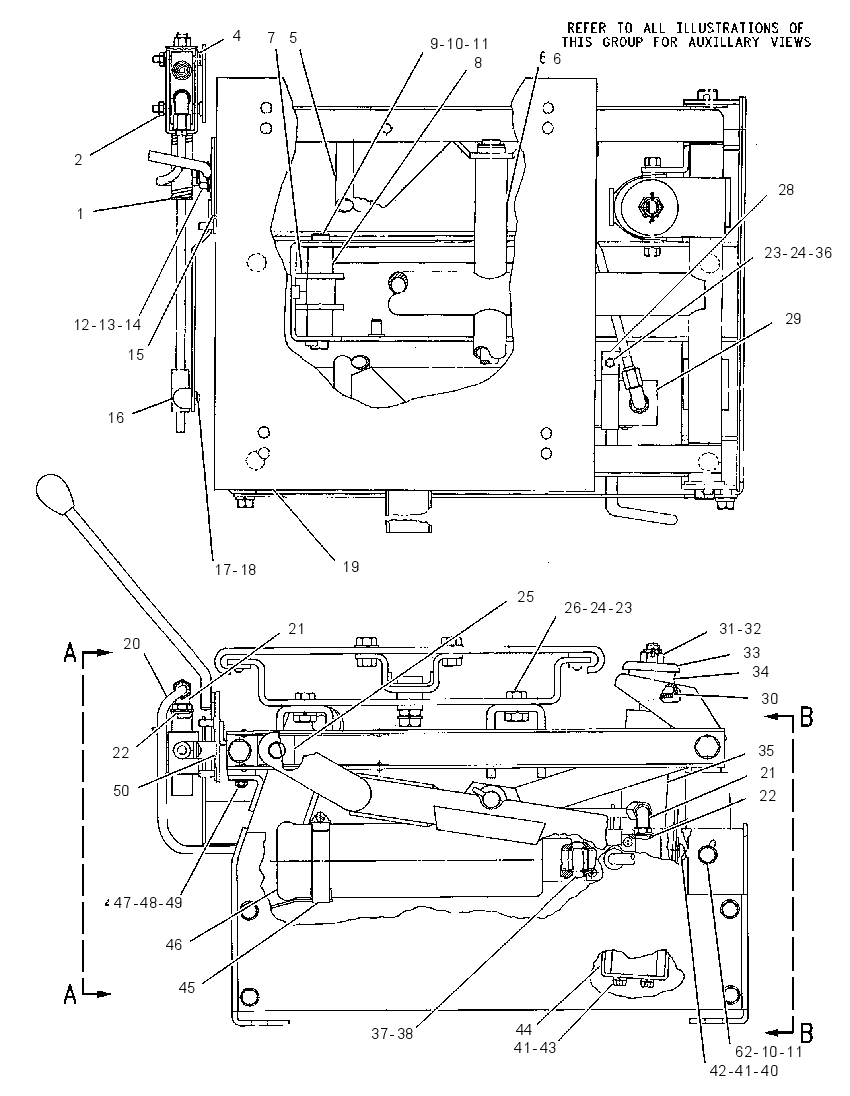 Подвеска сиденья 8X6744 CAT