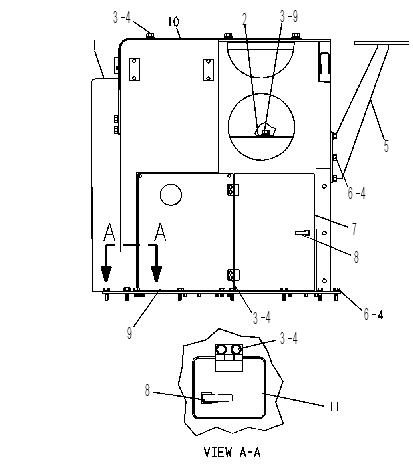 SUPPORT GP-FENDER 5T0450 CAT