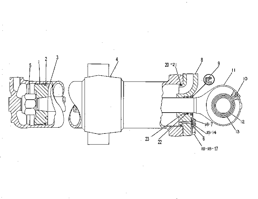 CYLINDER GP-BOWL 4T5735 CAT