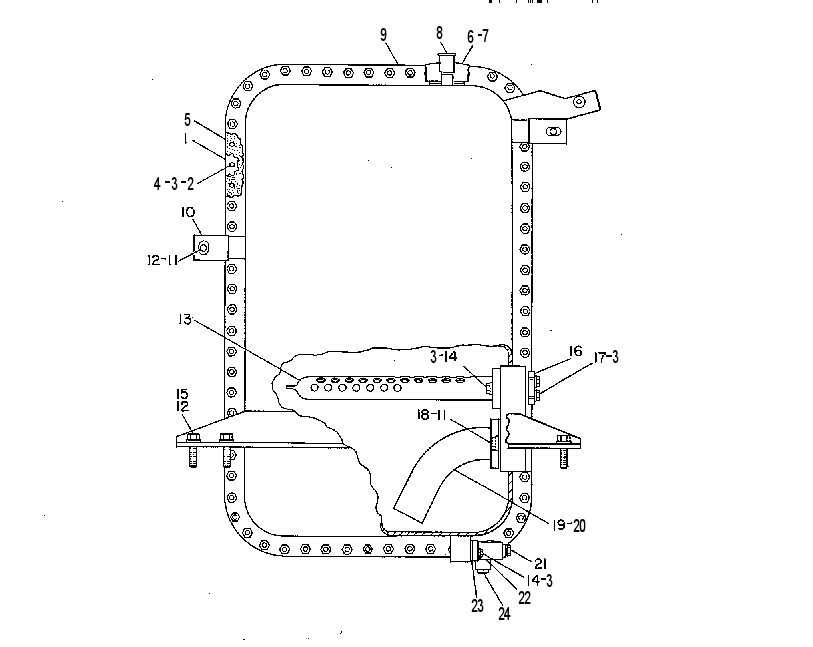 TANK GP-TRANSMISSION 6G4570 CAT
