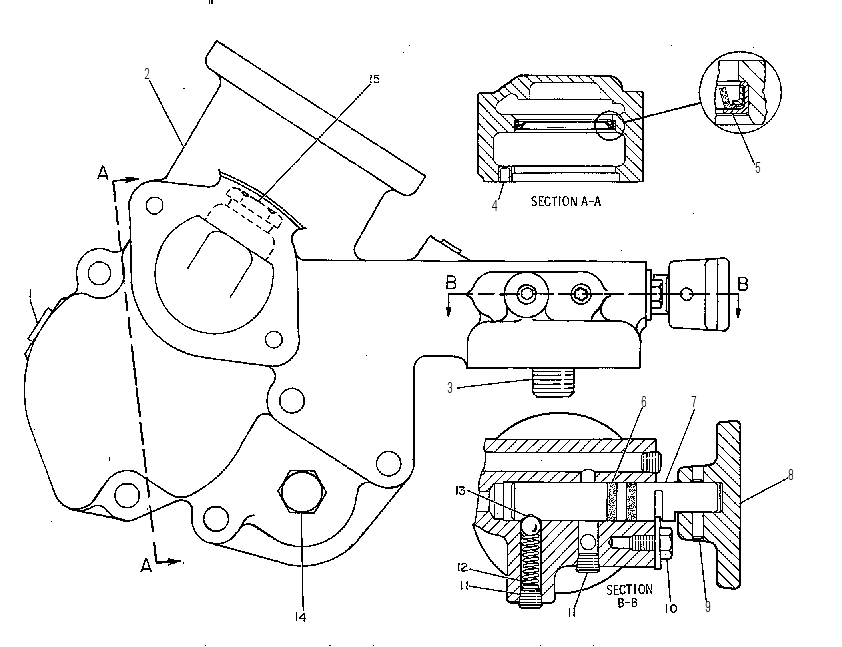 VALVE GP-COOLANT SAMPLING 2W3907 CAT