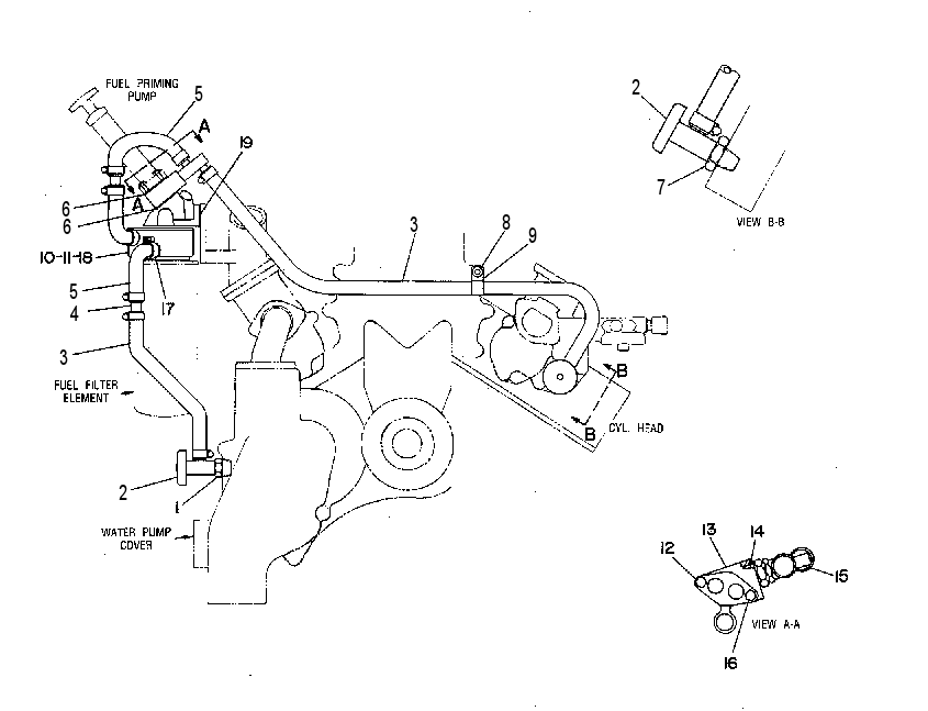 HEATER GP-FUEL 7W3574 CAT