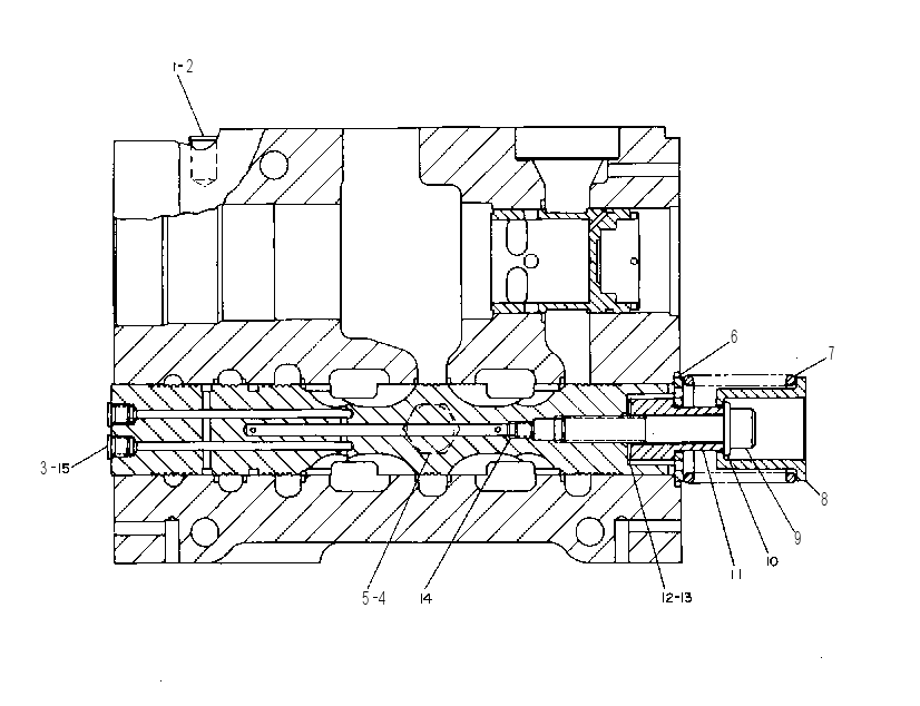 Клапан рулевого управления 4T7850 CAT