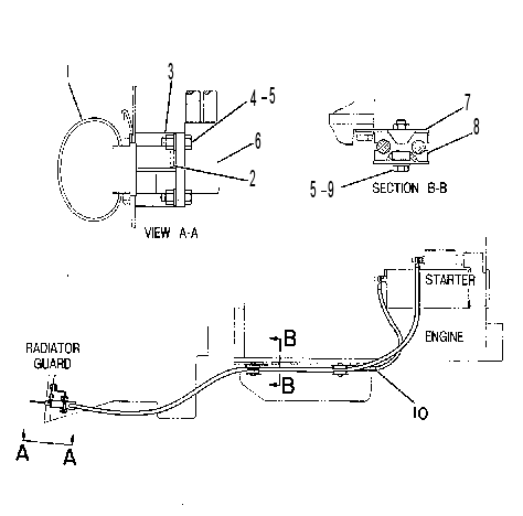 RECEPTACLE GP-AUXILIARY START 5T0820 CAT