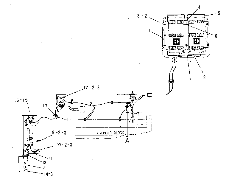 WIRING GP-SCRAPER 8W3562 CAT