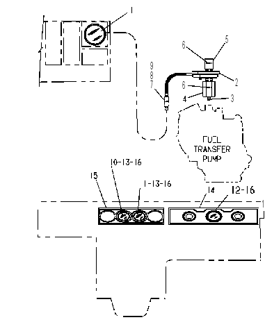 GAUGE GP-CLUSTER 6G4370 CAT