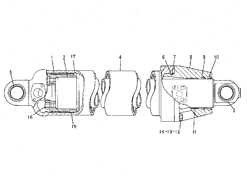 CYLINDER GP-EJECTOR 9T4887 CAT