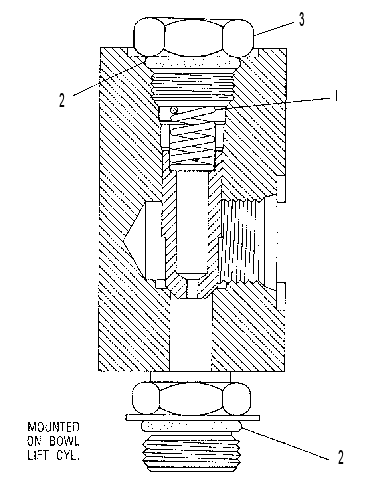 Клапан обратный 4T2705 CAT