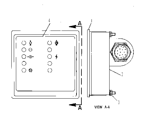 MONITOR & MOUNTING GP 8W6880 CAT