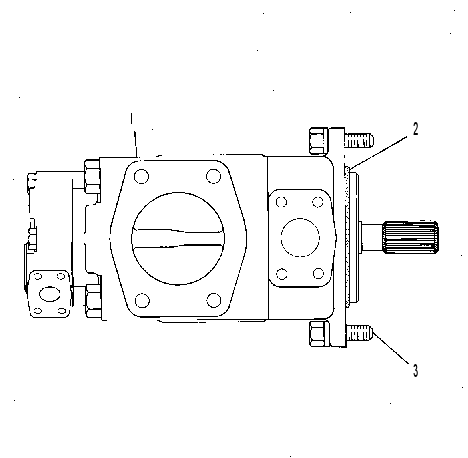 Насос пластинчатый 2T3362 CAT