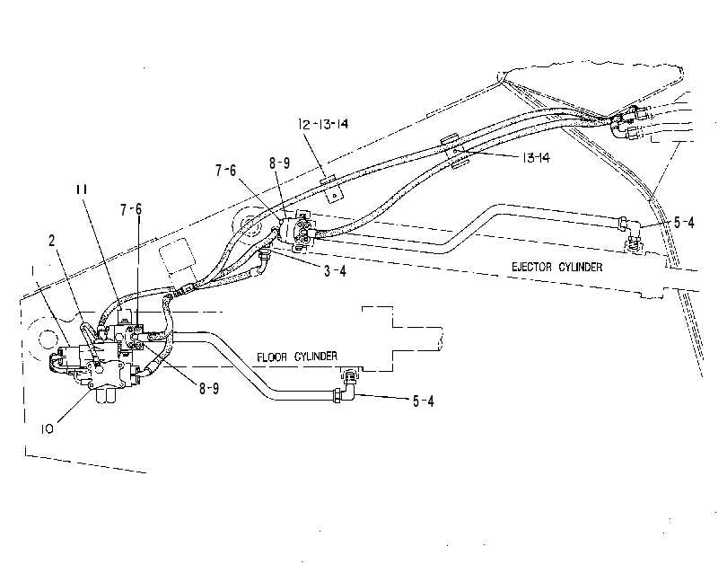 LINES GP-EJECTOR 2T0365 CAT
