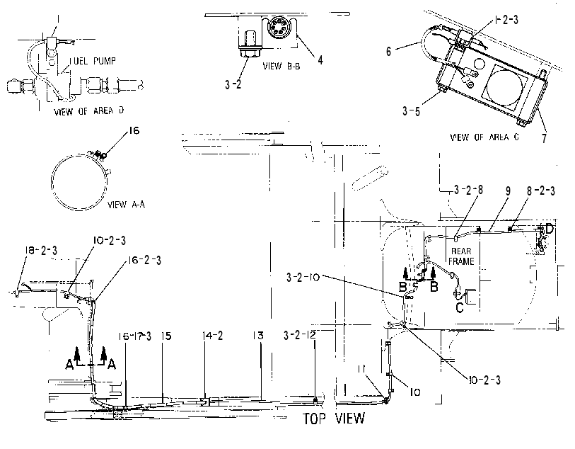 WIRING GP-SCRAPER 2T2774 CAT