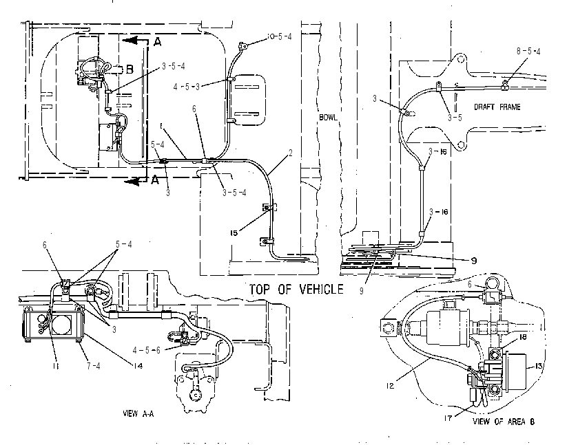 WIRING GP-SCRAPER 2T0395 CAT