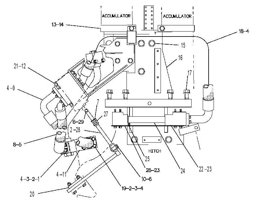 LINES GP-CUSHION-HITCH 6G8200 CAT