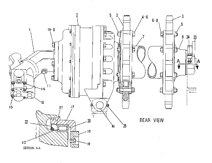 DRIVE GP-ELEVATOR 2T3012 CAT