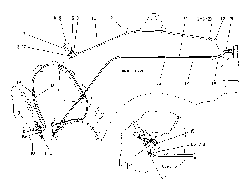 WIRING GP-SCRAPER 8X0877 CAT