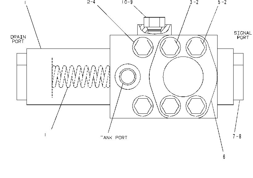 VALVE GP-BLOCKER 6E1650 CAT