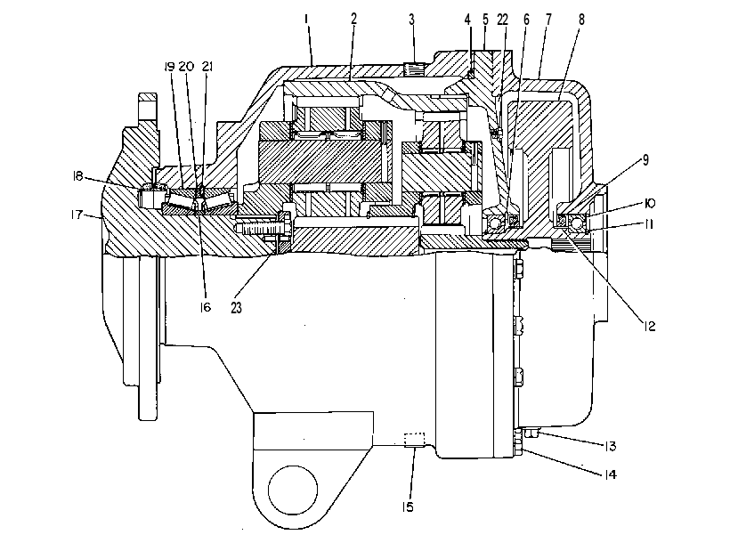 REDUCER GP-ELEVATOR SPEED 3G6249 CAT