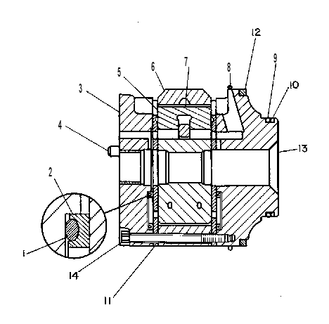 CARTRIDGE GP-VANE PUMP 6E3521 CAT