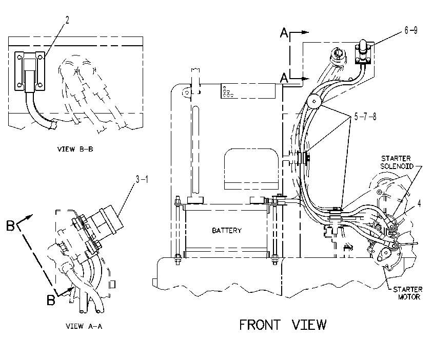 RECEPTACLE GP-AUXILIARY START 2T3541 CAT