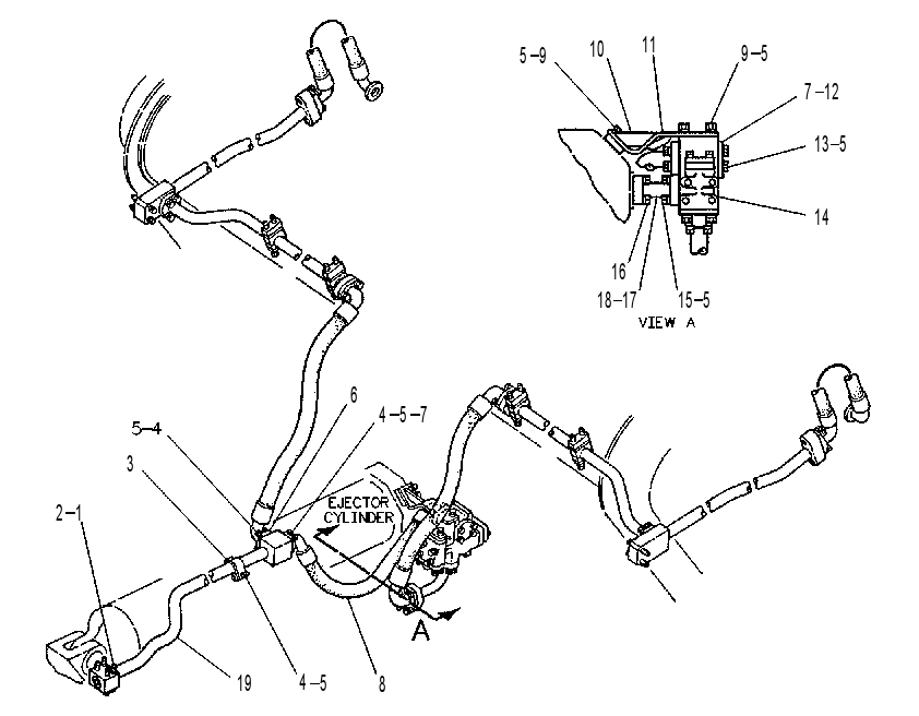 LINES GP-EJECTOR 1U1914 CAT