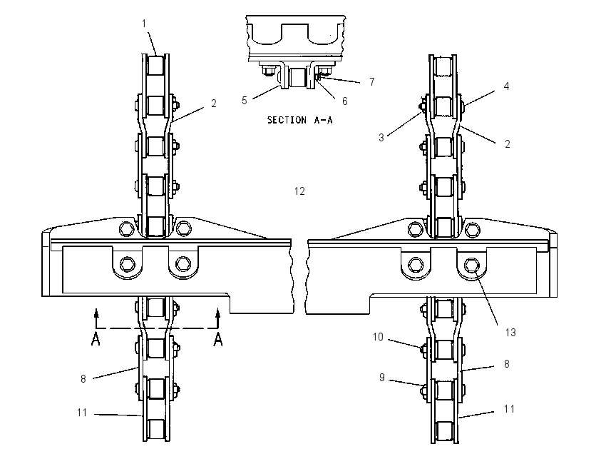 CHAIN & FLIGHT GP 2T0051 CAT