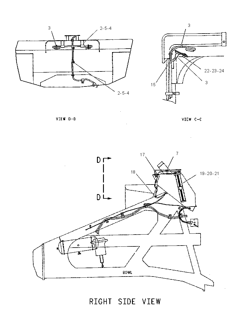 WIRING GP-SCRAPER 8I1048 CAT