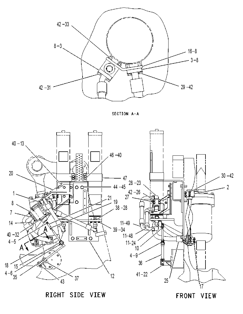 LINES GP-CUSHION-HITCH 1059743 CAT