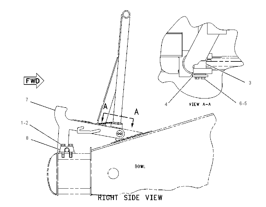 HOOK GP-PUSH-PULL 4T3427 CAT