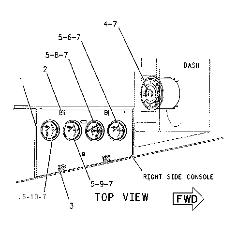 GAUGE GP-CLUSTER 1173595 CAT
