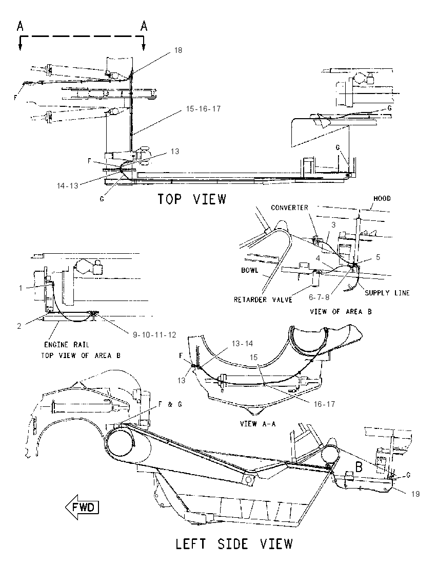 LINES GP-RETARDER 1227201 CAT