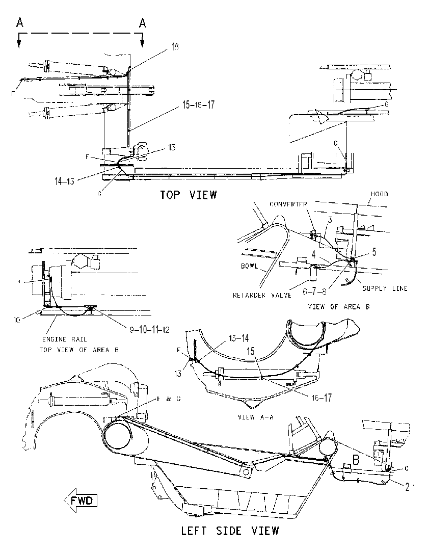 LINES GP-RETARDER 1227200 CAT