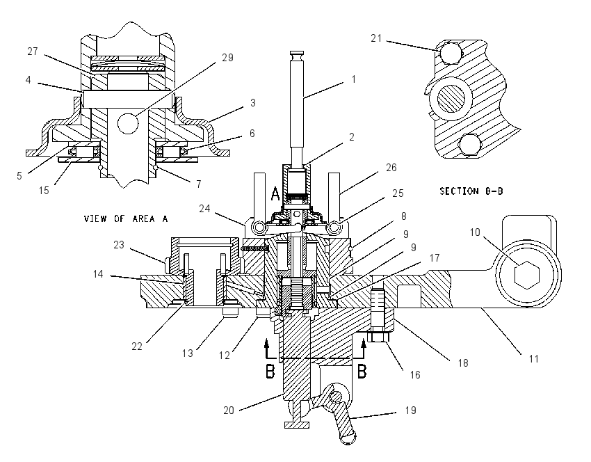 PLATE GP-GOVERNOR ADAPTER 4W8856 CAT